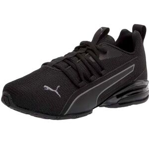 New Puma Men's Axelion NXT Running Shoes, Size 10, Black-Cool Dark Gray